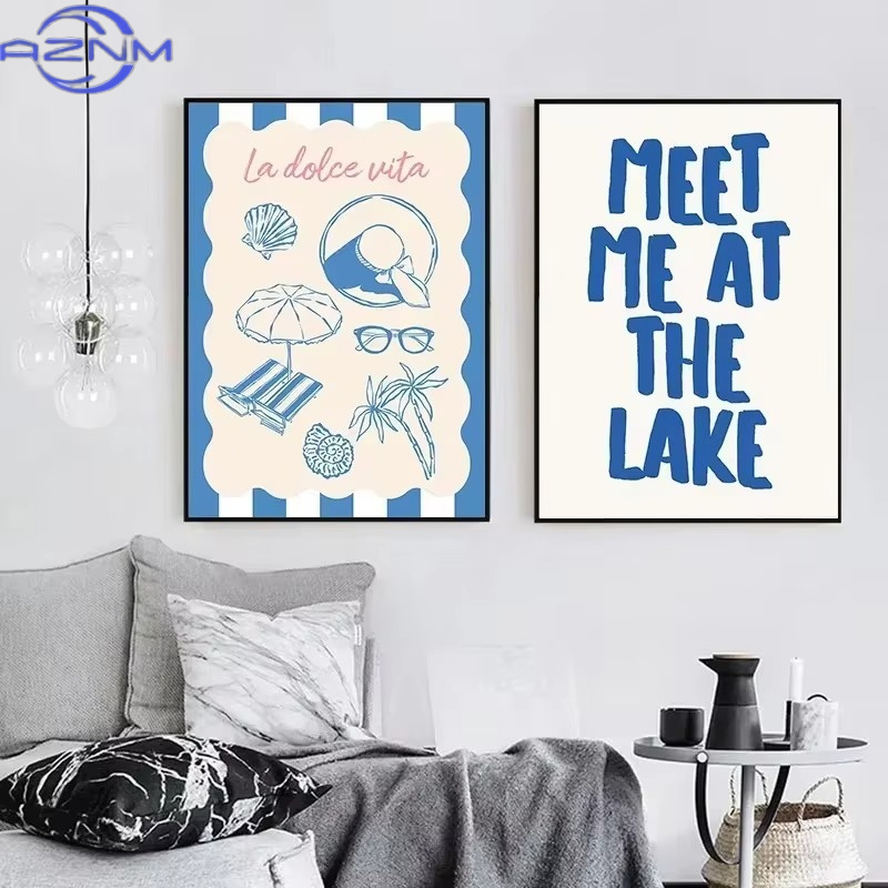 Affiche « Seashells Meet Me At - Pet Portrait Custom avis et prix